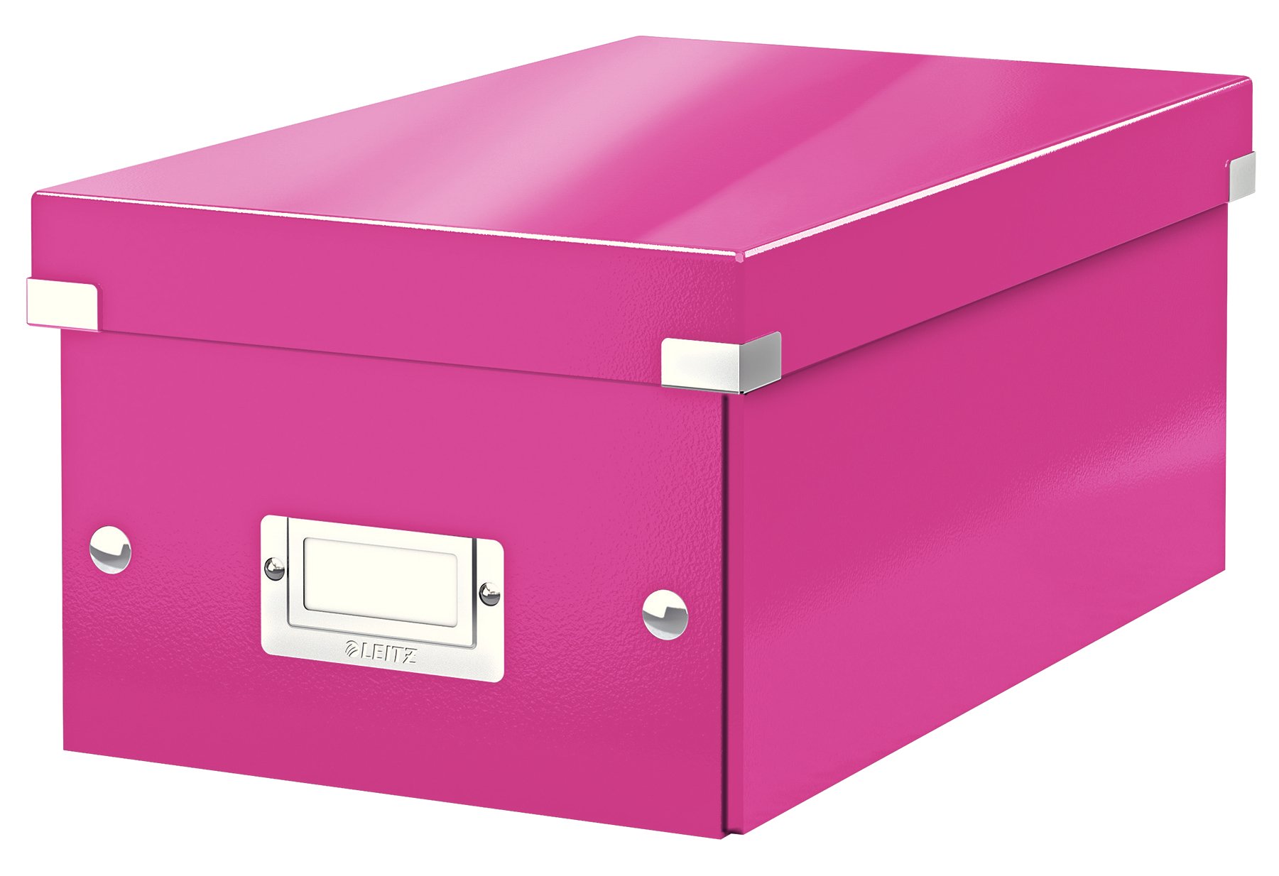 Leitz Storage Box, Pink, Click and Store Range, 60420023