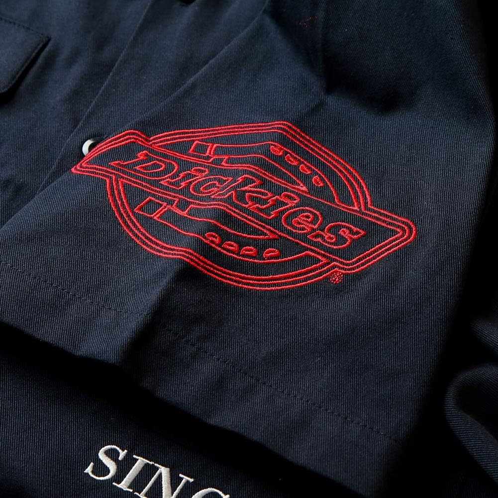 Dickies Herren Lenox Robustes Amerikanisches Kurzarm Arbeitshemd Amazon De Bekleidung