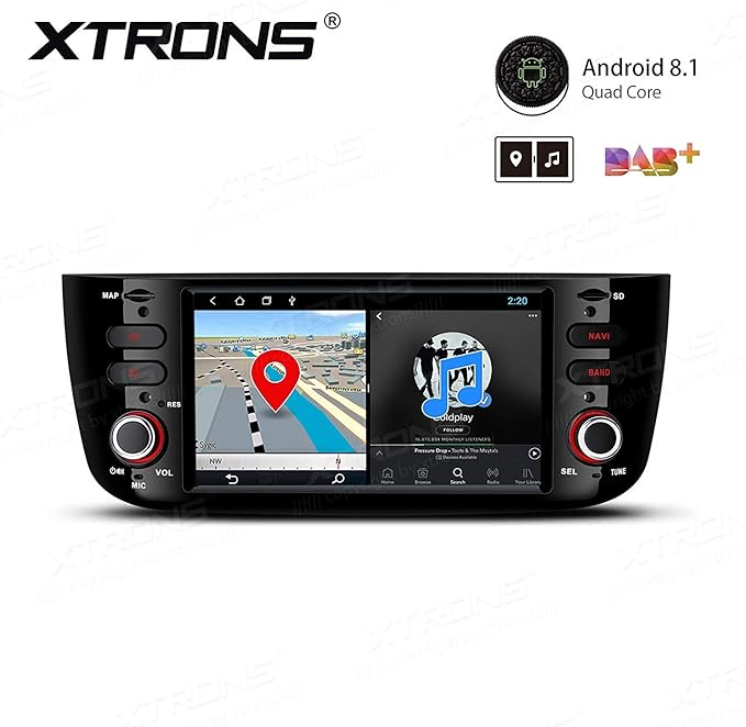XTRONS 9 Inch Car Stereo Android 8.1 HD Touch Screen Double Din