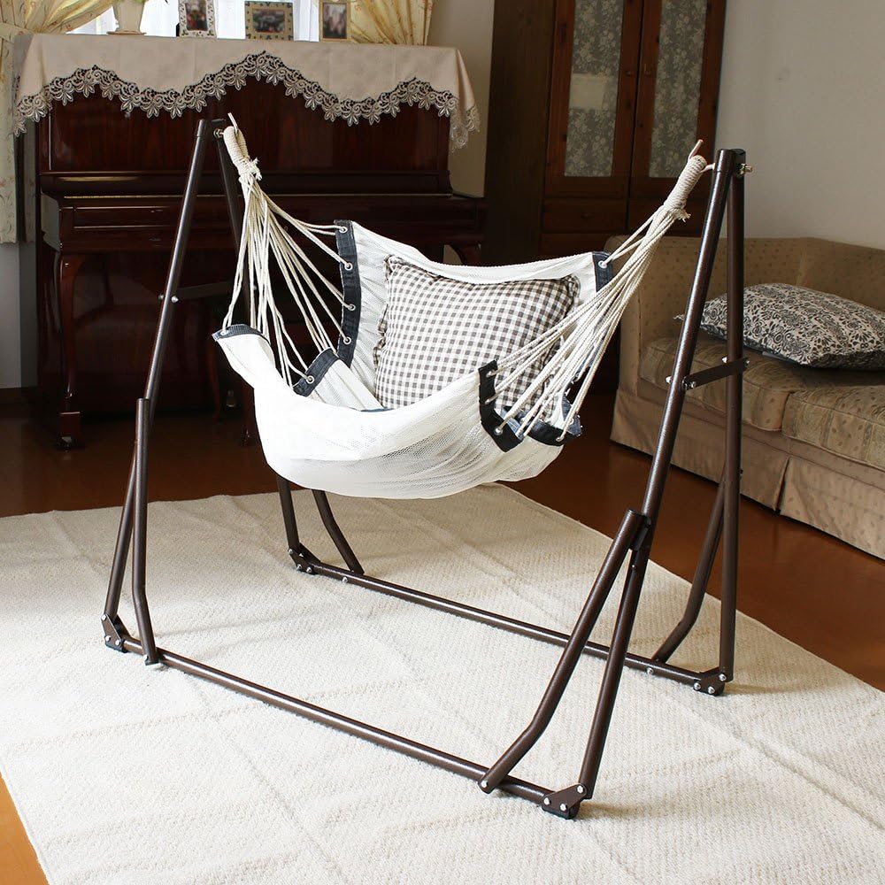 Amazon Sifflus シフラス 3way自立式ポータブルハンモック ハンモックチェア 15年モデル Wh ホワイト Sifflus シフラス ハンモック