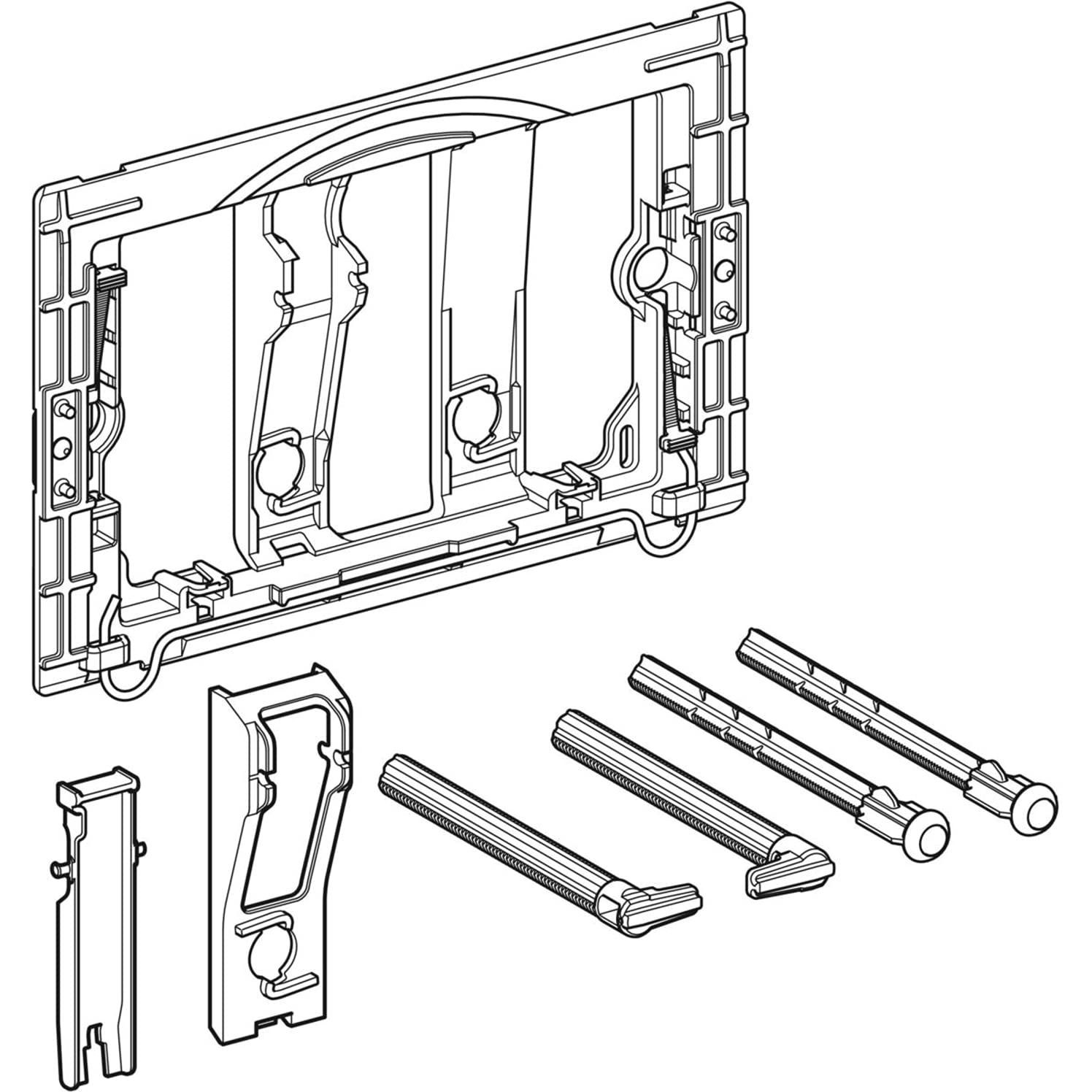 Geberit – Conversion Set for pulsadores Geberit danceline (241.873.00.1)