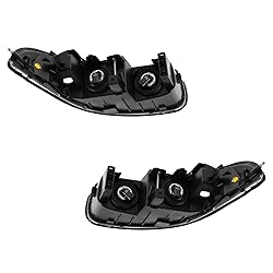 TRQ 2 Piece Headlight Assembly Set Driver