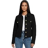 JMOJO 2026 Cotton Denim Jacket for Women Stretchy Fitted with 6 Pockets &ndash; Lightweight Trendy Jean Jacket
