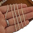 6 feet 14k Gold Filled Cable Chain for Custom Jewelry Making,Unfinished Bulk Cable Chain (2.0 MM)