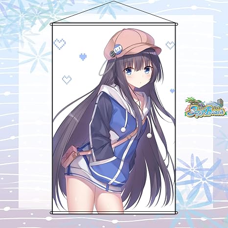 Amazon セクシービーチ タペストリー Azur Lane アズールレーン ロング アイランド アニメグッズ 掛ける絵 萌え ポスター 巻物 軸物 約50cmx70cm B2 アニメ 萌えグッズ 通販