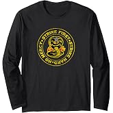 Cobra Kai Strike First Circle Logo Long Sleeve T-Shirt