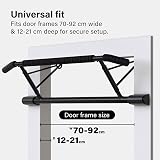 Vivo Technologies Door Frame Pull Up Bar 70-92cm 12-21cm Depth No Drill Foldable view 7