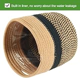 tenn well 20cm Cotton Plant Pot with Liner Indoor Planter Woven Storage Basket view 4