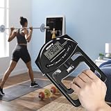 GRIPX Digital Hand Dynamometer Grip Strength Meter 198lbs 90Kgs Black view 7