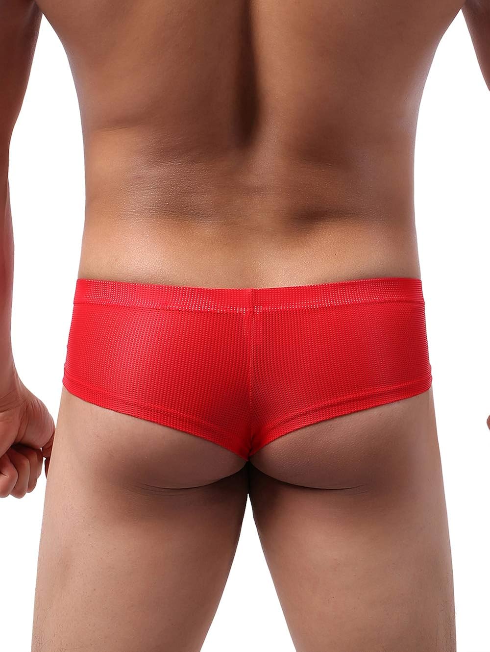 iKingsky Men's Cheeky Thong Underwear Mini Cheek Boxer Briefs Sexy Brazilian Back Mens Underpanties at  Men’s Clothing store