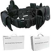 ZGJINLONG Tactical Utility Belt,Versatile Police Security Guard Military Modular Equipment System Molded Duty Belt