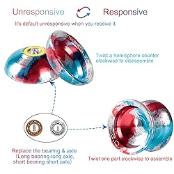 JOLESHARE Professional Unresponsive Yoyo for Pros