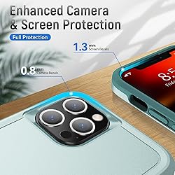 Warsia for iPhone 13 Pro Max Case, with HD Screen