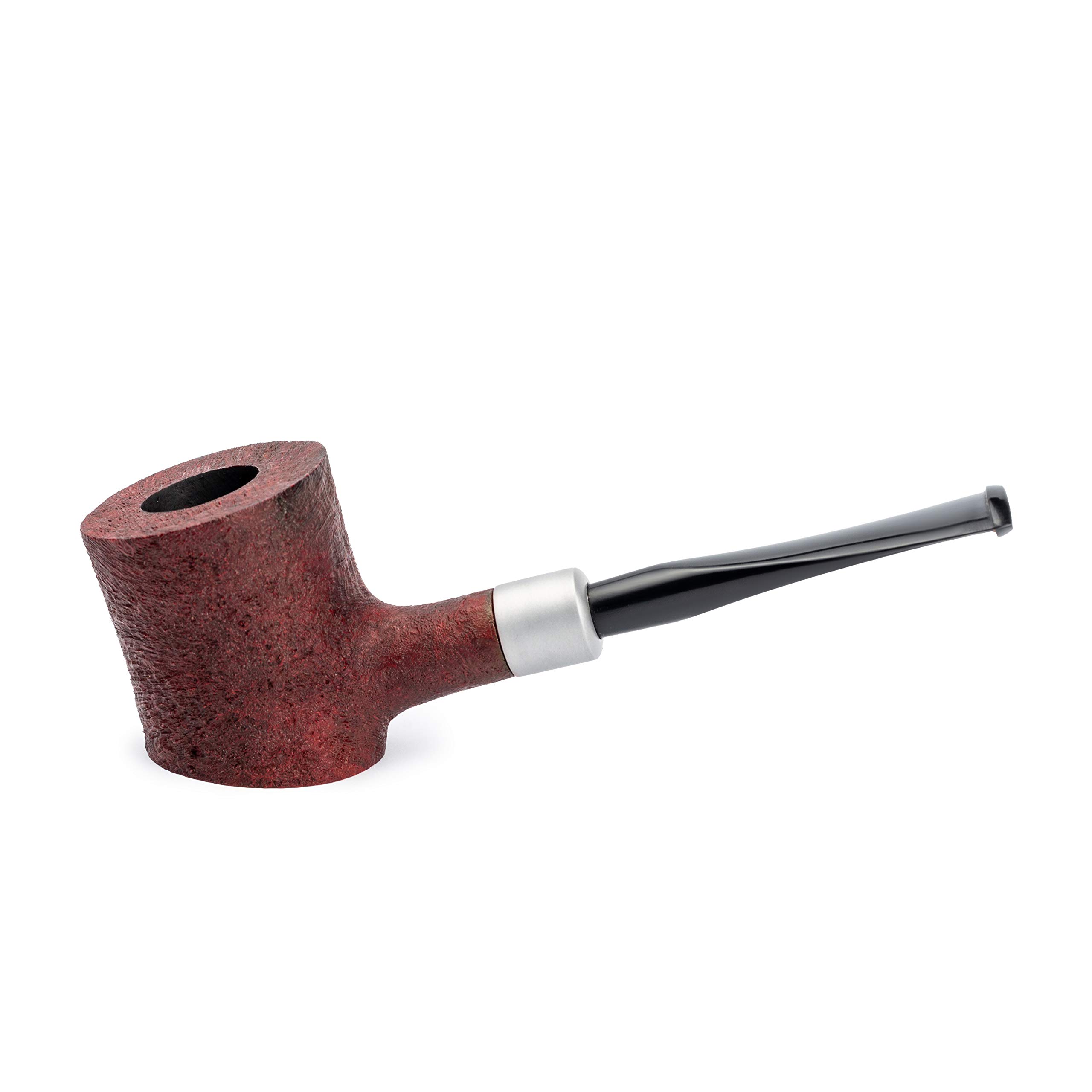 Dr. Watson - Tobacco Pipe, classic Poker shape, Handcrafted from Briar Root (Mahogany)