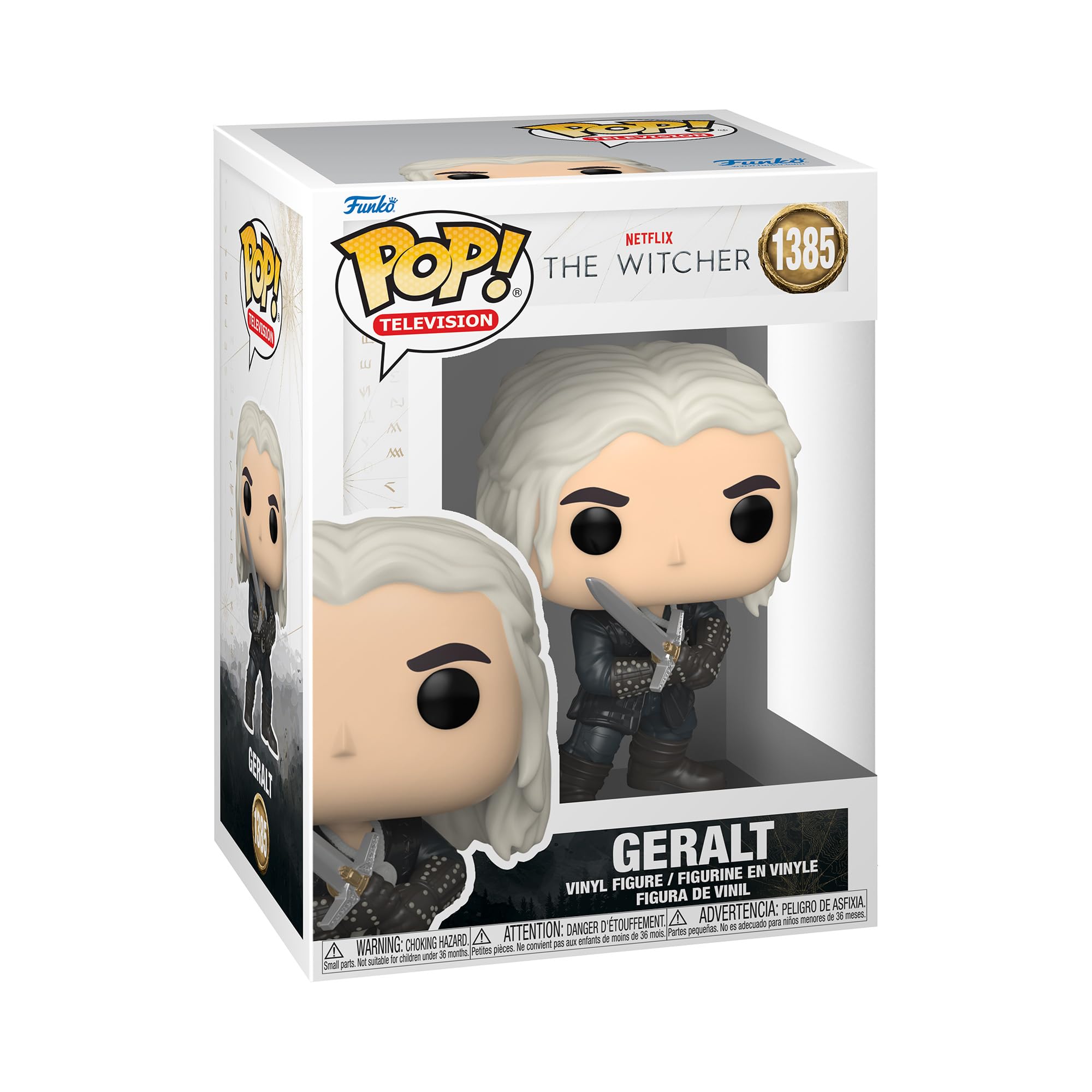 Funko POP! TV: Witcher - Geralt - (SZN 3) - the Witcher - Collectable Vinyl Figure - Gift Idea - Official Merchandise - Toys for Kids & Adults - TV Fans - Model Figure for Collectors and Display