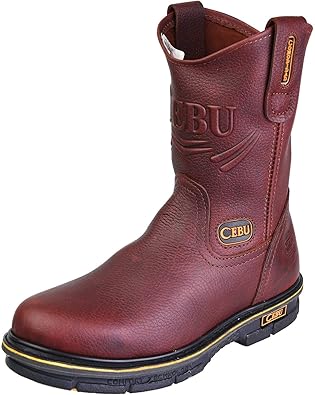 lightweight pull on work boots