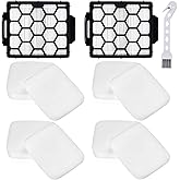 Anewise UV850 Filter Replacement for Shark Performance Lift Away UV850 UV900 DuoClean Upright Vacuum, 2 HEPA Filters and 4 Foam & Felt Filters, Compare to Part #XHF320 & XFFK602UKT