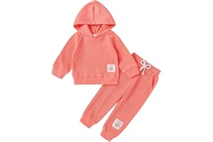 YOUNGER TREE Baby Girl Clothes Toddler Fall Winter Outfits Sweatshirt pants Sweatsuits for Infant Girl Baby Girl Clothing