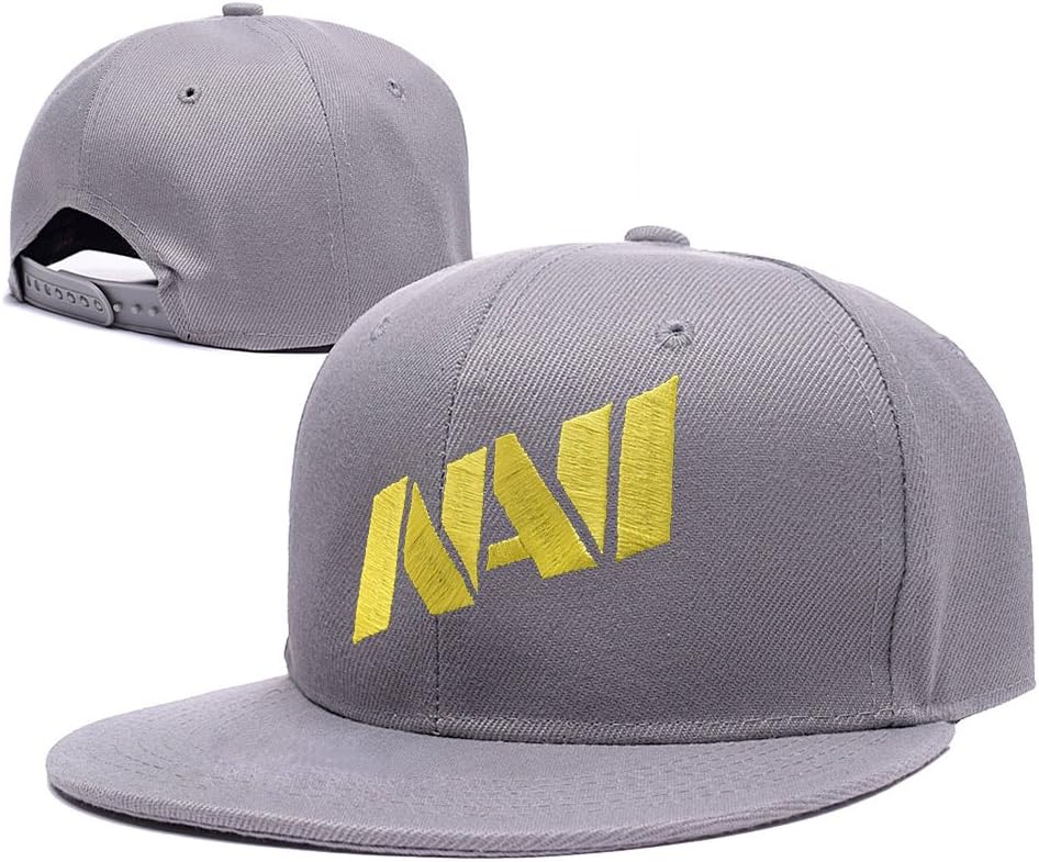 JIUWEI NaVi Natus Vincere Logo Adjustable Snapback Embroidery Hats Caps - Grey