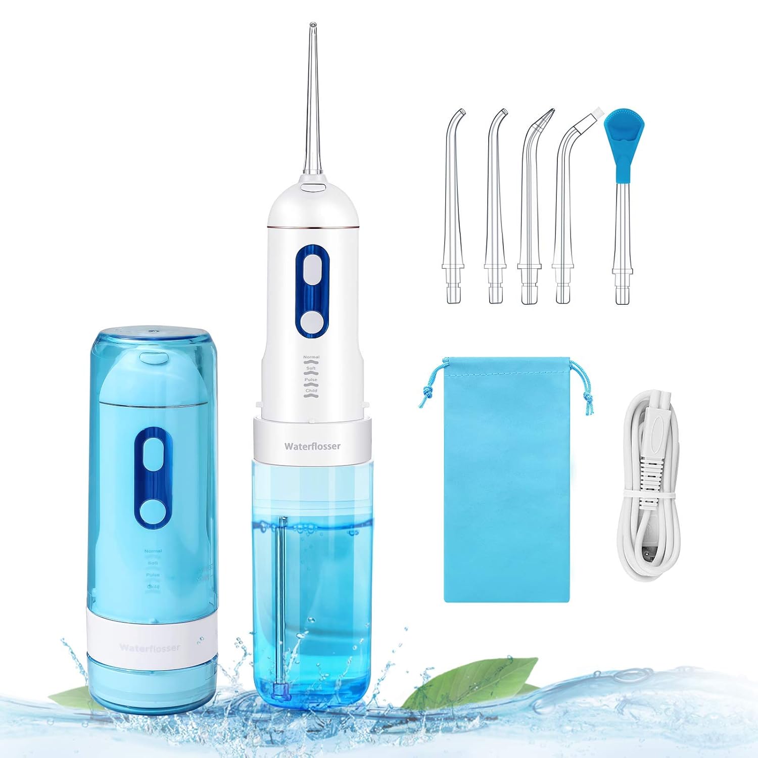 Water Flosser Cordless,Dental Oral Irrigator Professional