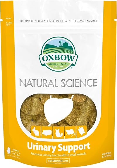 Oxbow Natural Science Urinary Support 120 g Premium Fibre Formula