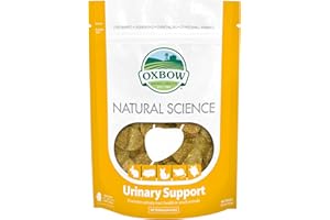 Oxbow Natural Science Urinary Supplement for Rabbits & Guinea Pigs, 4.2 oz | Timothy Hay Urinary Supplement, For Rabbits, Guinea Pigs & Chinchillas, Made with Cranberry, Astragalus Root, Pumpkin Seed
