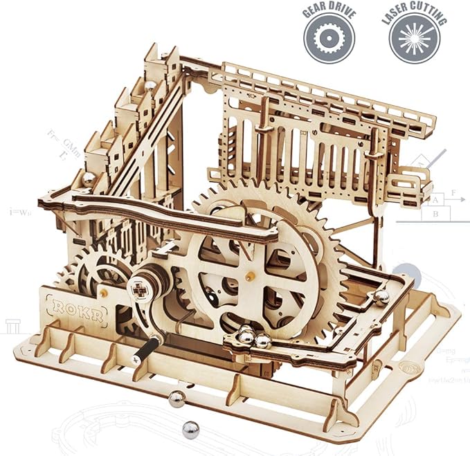ROKR 3D Wooden Puzzle Mechanical Gears Set DIY Assembly