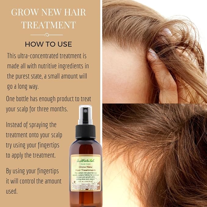 Buy Justnatural Natural Grow New Hair Treatment Online At Low