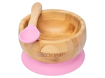 bamboo baby feeding set