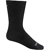 Wide Open Crew Socks for Women Merino Wool Lightweight Solid Basic Style 9513