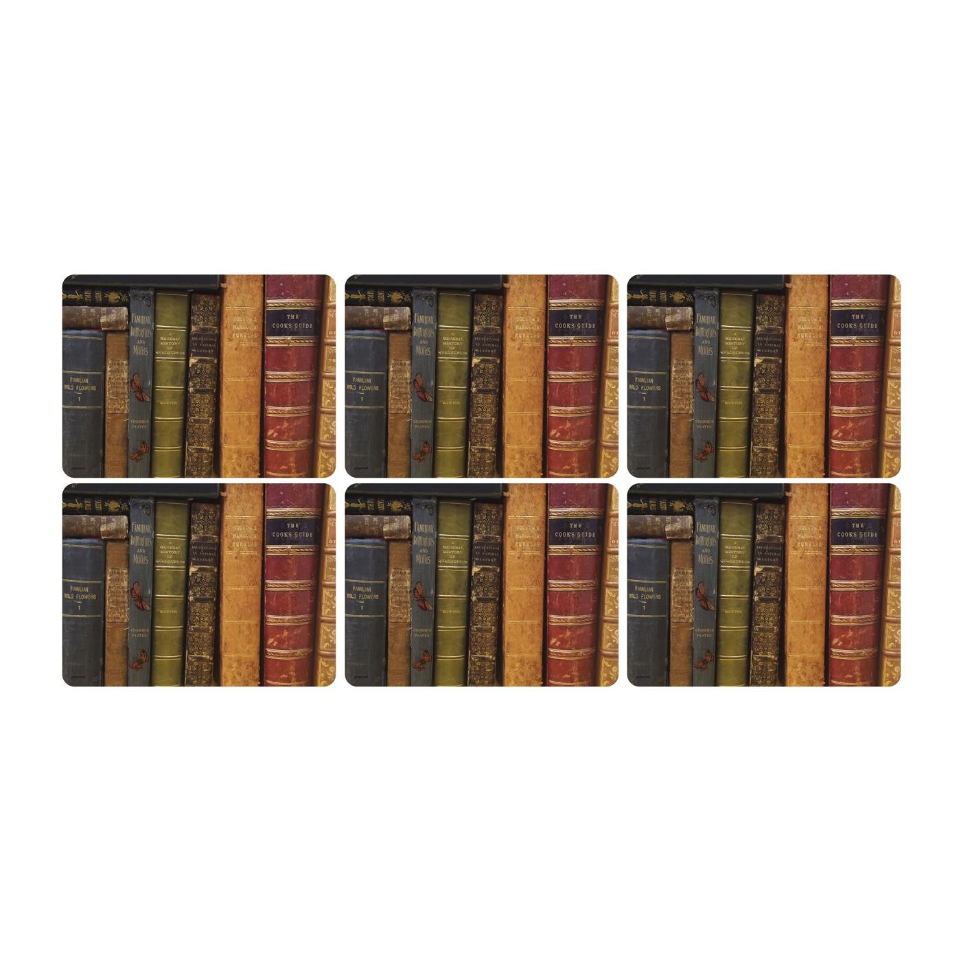 Pimpernel Archive Books Placemats, Set of 6