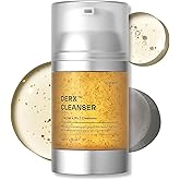Oganacell DERX Cleanser - Walnut Cleanser for Clogged Pores, Gentle Daily Exfoliant for Smooth Skin, Korean Skin Care Face Wash, 4.05 fl oz