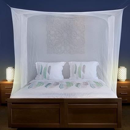mattress with mosquito net