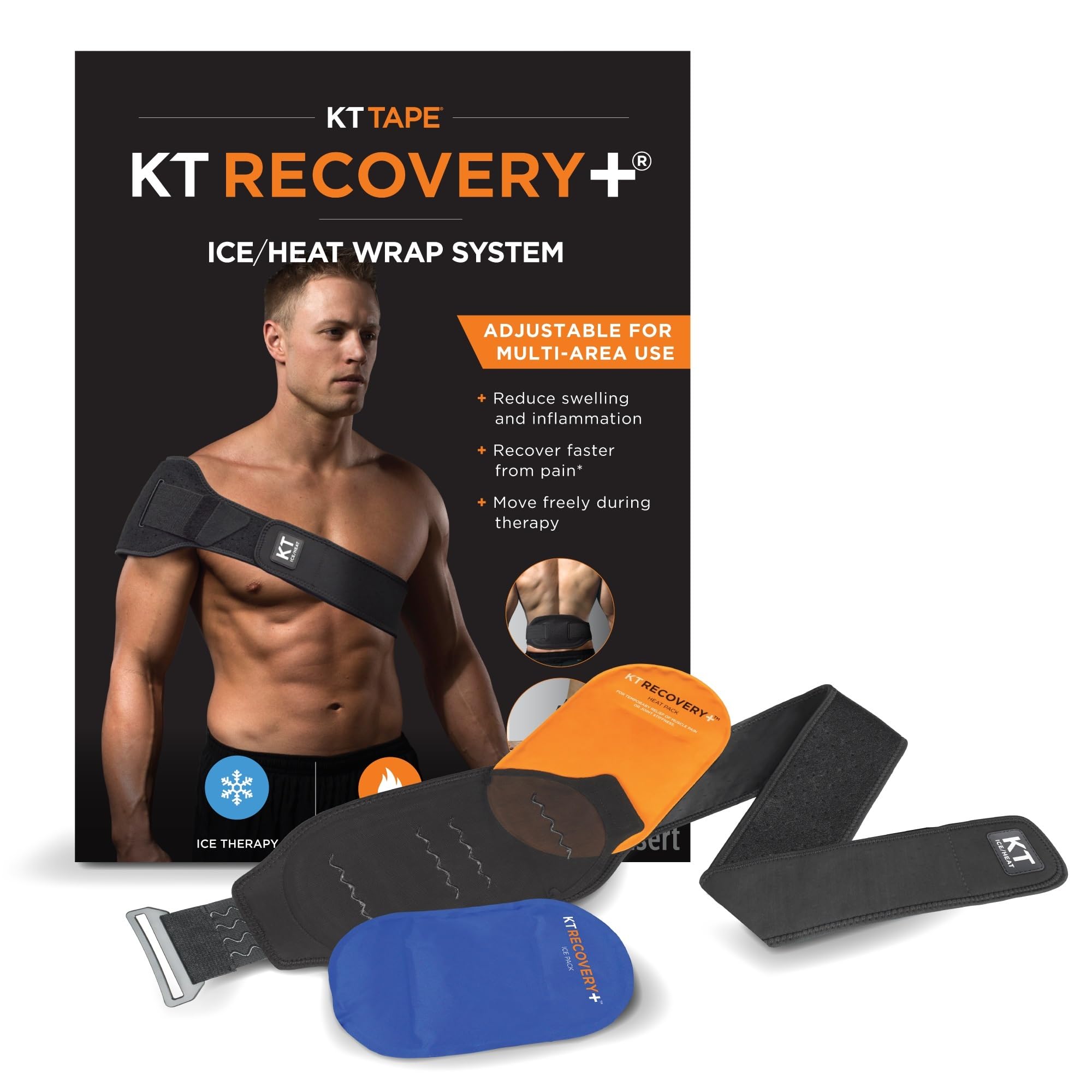 KT Tape - KT Recovery + Ice/Heat Wrap
