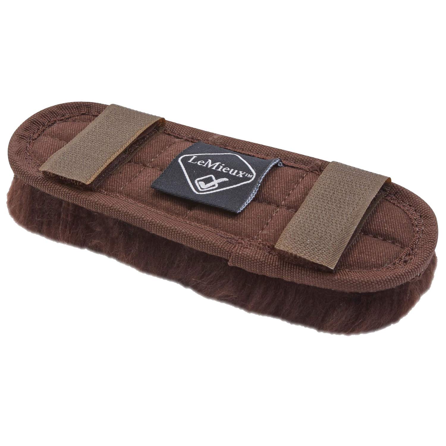 LeMieux Merino+ Noseband Protector Noseband Protectors - Brown, One Size