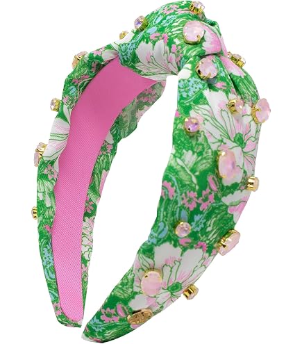 Amazon.com : Lilly Pulitzer Colorful Knotted Pearl Headband  display picture 3
