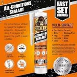 Gorilla All Conditions Sealant Silicone White 295ml view 2