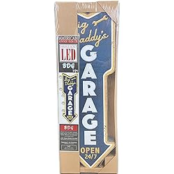 Big Daddy's Garage Double-Sided Marquee Sign With