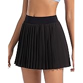 Betaven Pleated Tennis Skirts for Women with Shorts Lightweight Athletic Skorts High Waisted Golf Skirts for Running