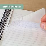 Cambridge Jotter A5 Notebook 8mm Lined 200 Pages Perforated Pack of 3 view 4