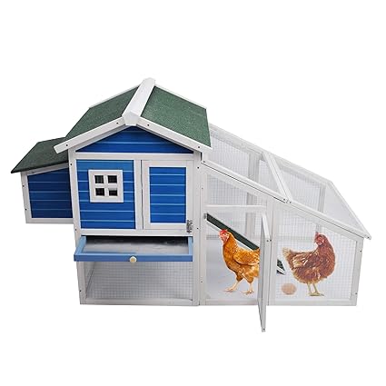 Amazoncom Karmas Product Wooden Chicken Coop Large Rabbit Hutch