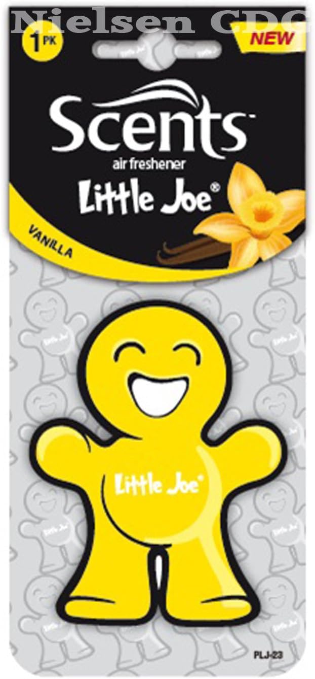 Little Joe Car 2D Hanging Car Air Freshener scent - Vanilla