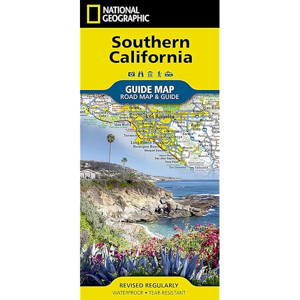Southern California Coast, California Road Map: Global
