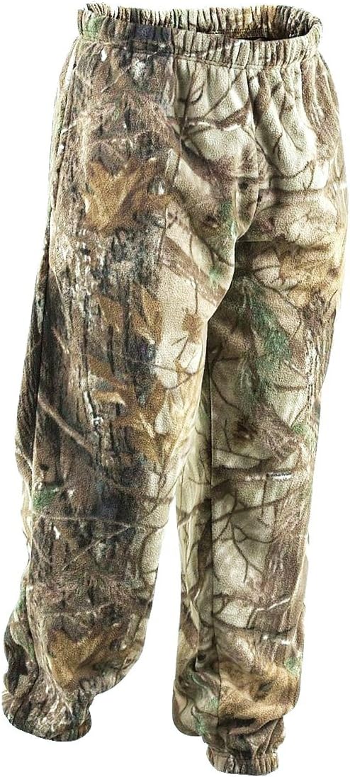 S2 Fashions Mens Thick Fleece Camouflage Camo Tracksuit Bottoms Closed Hem Cargo Combat Style Jogging Gym Casual Trouser Jungle Print
