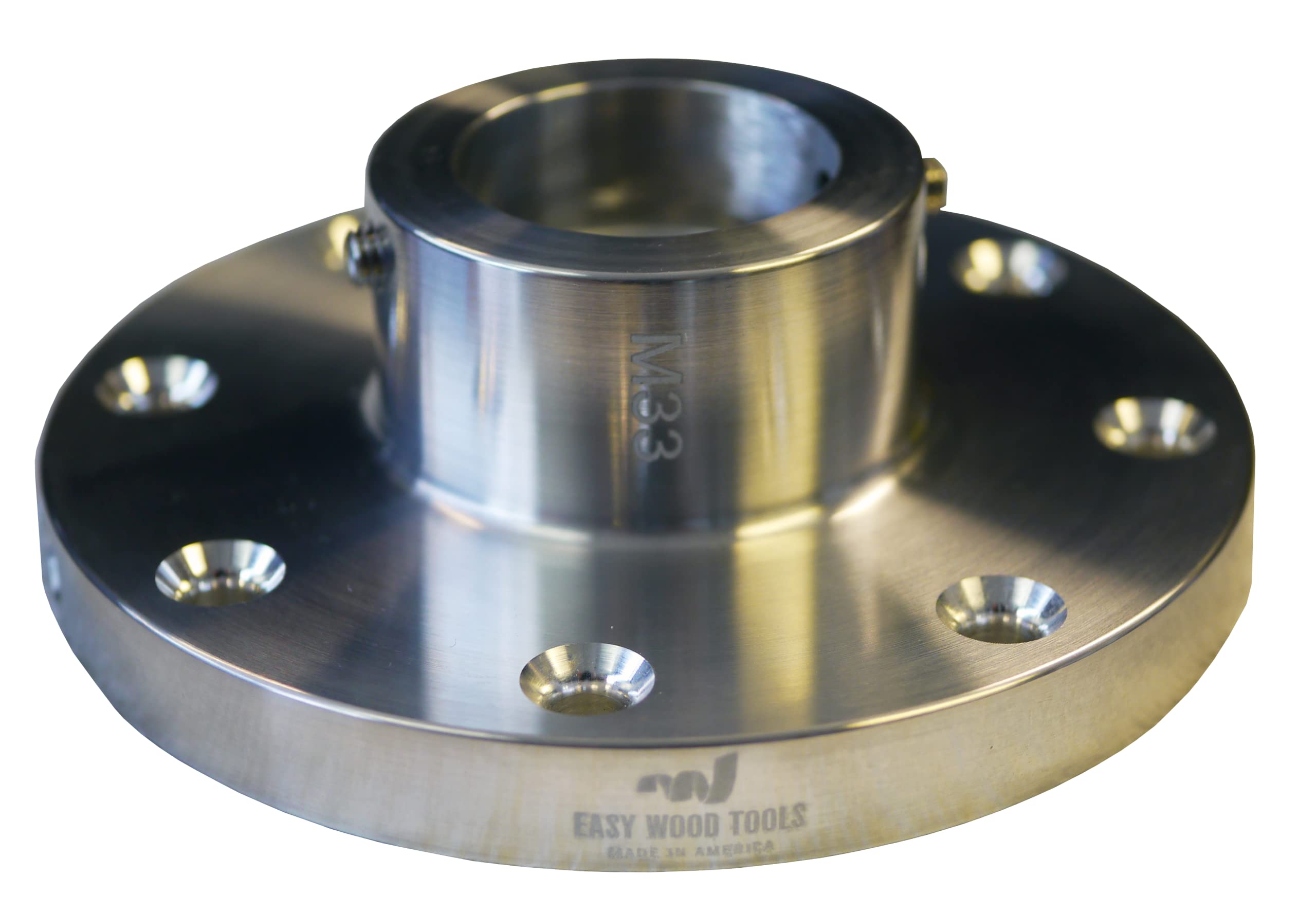 Easy Wood Tools M33 x 3.5 x 63.5 Diameter Metric Faceplate (FM33635)