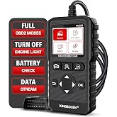 KINGBOLEN YA200 OBD2 Scanner, Car OBD2 Code Reader Check Engine Light | Car Scanner OBDII Full Functions with Voltage Test OBD2 Scanner Diagnostic Tool for All OBDII CAN Protocol Cars Since 1996