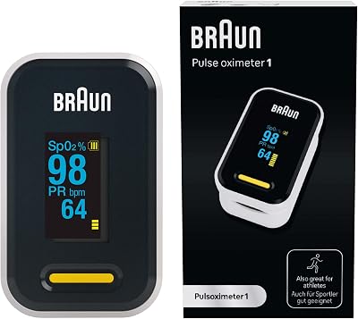 Braun Pulse Oximeter 1 Oxygen Saturation Monitor YK-81CEU