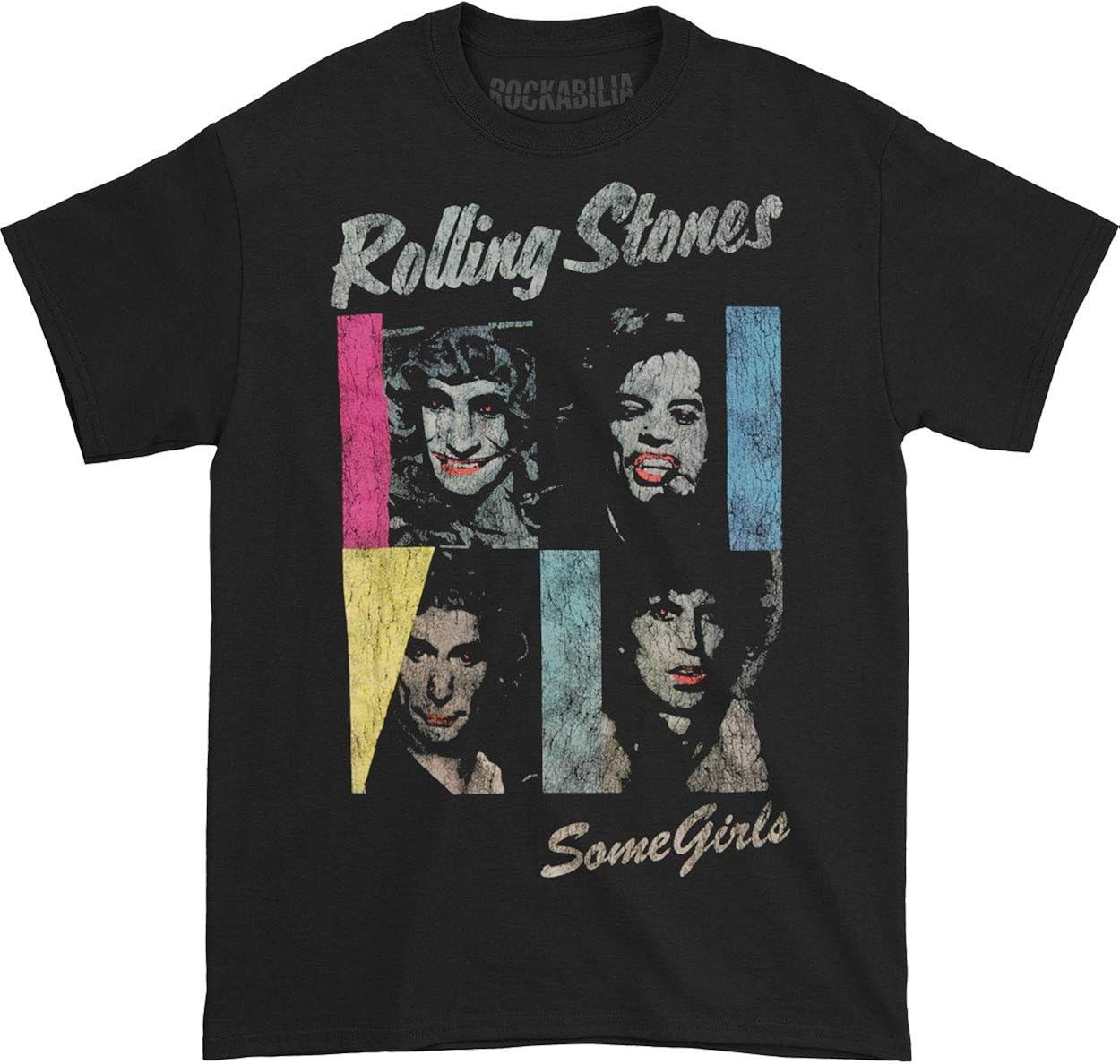 Rolling Stones Men's Some Girls TShirt Amazon.co.uk Clothing