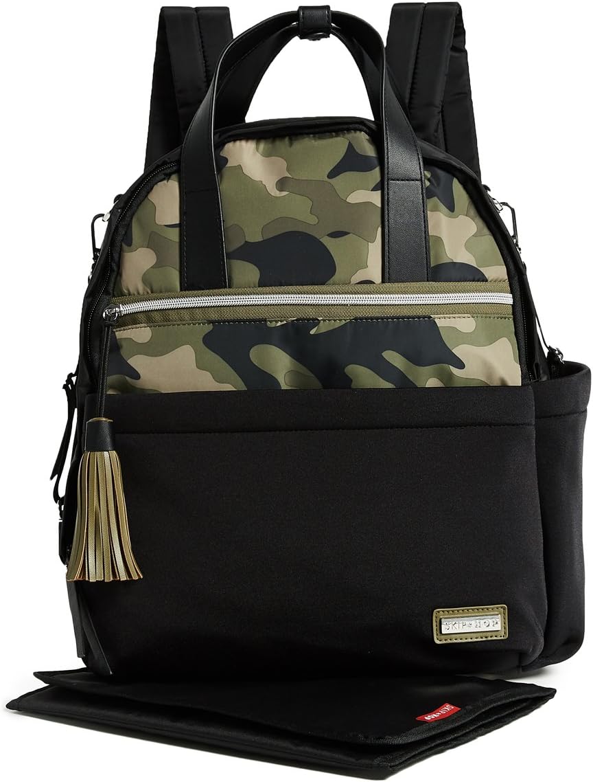 skip hop camouflage diaper bag