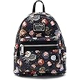 Loungefly Harry Potter Characters All Over Print Womens Double Strap Shoulder Bag Purse